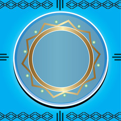 Islamic design banner background template,vector ilustration