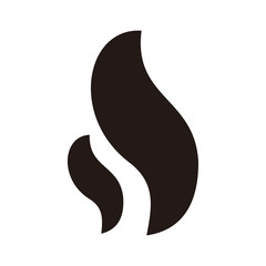 fire vector icon illustration symbol