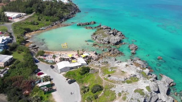 Bermuda rocky beach overall plan