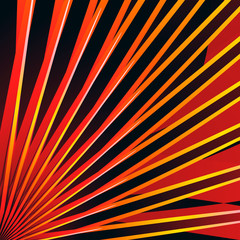 Color abstract template for a map or banner. gradient background with waves and reflections. Illustration of warm hues in geometric shapes.