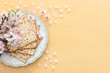 Pesah celebration concept (jewish Passover holiday)