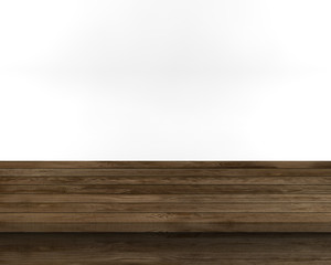 vintage wood table