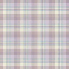Seamless pattern in marvelous pastel colors for plaid, fabric, textile, clothes, tablecloth and other things. Vector image.