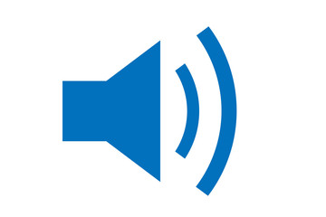 speaker icon (blue version)