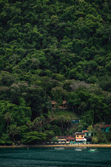 view of tropical island