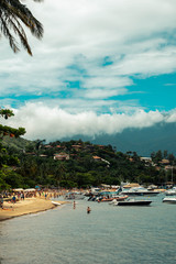 boats on the beach