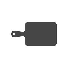 The cutting board icon. Chopping Board symbol. Flat Vector illustration isolated on white background.