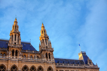 Fototapeta premium Vienna City Hall , Wiener Rathaus