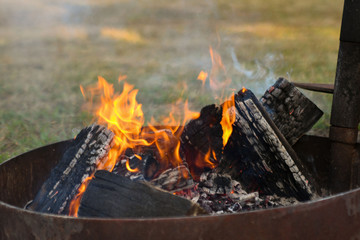 캠프파이어 불