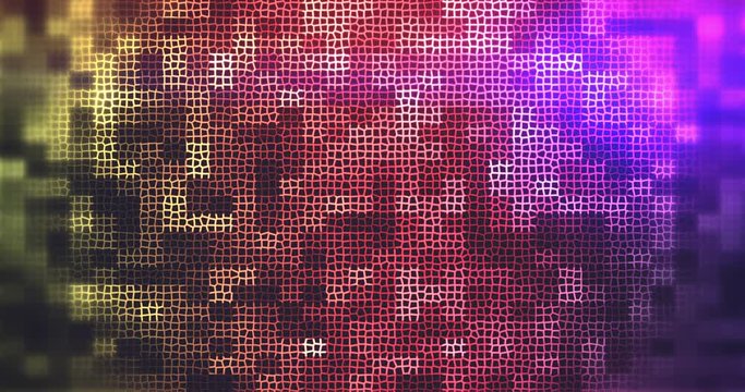 Abstract shapes colorful motion loop