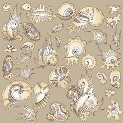 Sea life collection