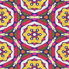 Abstract geometry-  mosaic illustration