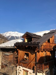 maso chalet baita montagna casa in legno 