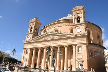 Fototapeta premium Rotunda Parish Church in Mosta, Malta