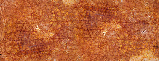 old rusty grunge metal banner