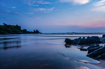 Kannur Payyambalam Beach Sunset View