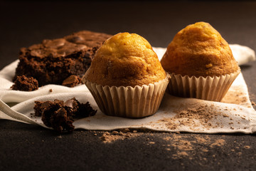  Delicious muffins and brownie