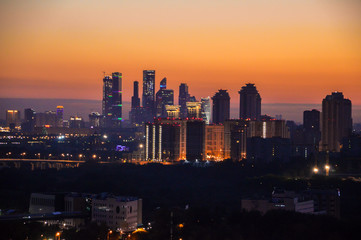 Fototapeta premium city at night