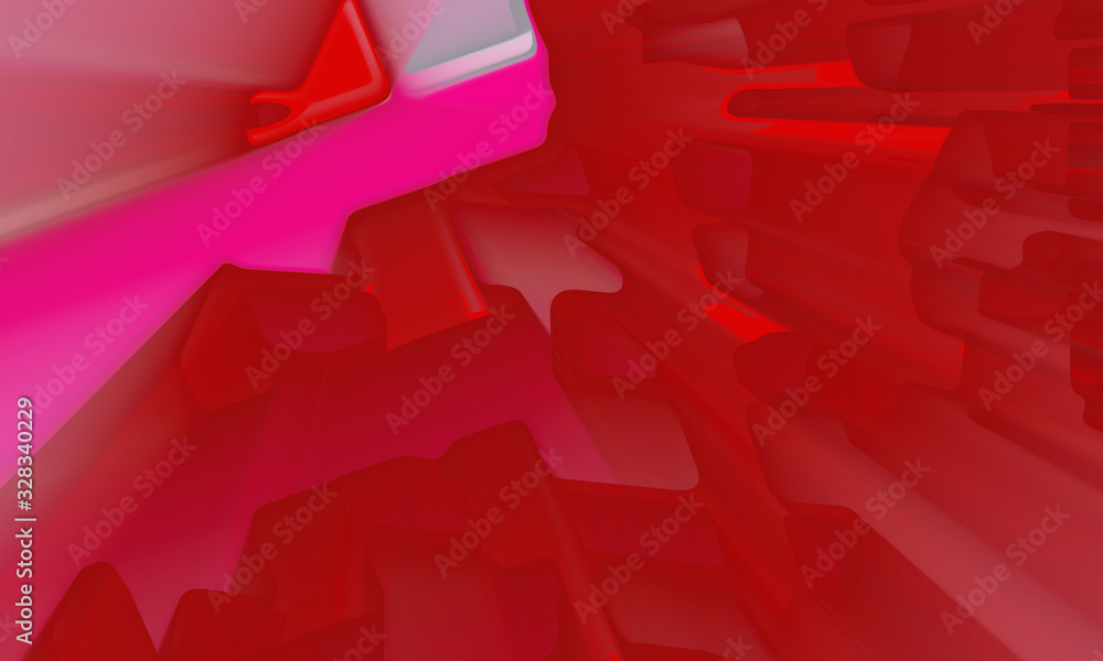 Poster creative abstract background with artistic pattern