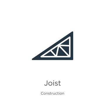 Joist icon vector. Trendy flat joist icon from construction collection isolated on white background. Vector illustration can be used for web and mobile graphic design, logo, eps10