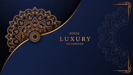 Luxury mandala arabesque ornamental background