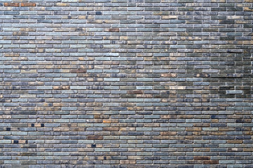 Grey brick wall background