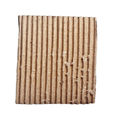 cardboard piece paper message brown blank torn background ripped