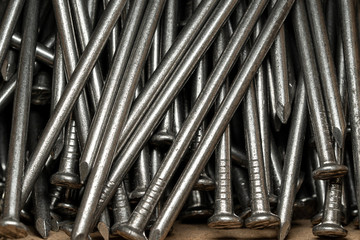 Steel nails used in carpentry and handicrafts for industrial and household. 
