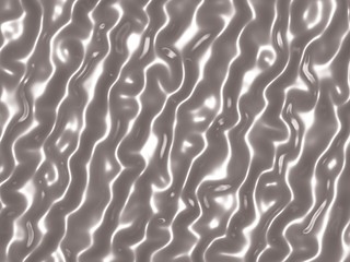Aluminum abstract silver wave pattern background 3d illustration