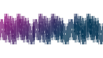 Violet and Blue Digital Sound Wave Background,technology,earthquake wave and Equalizer line concept,design for music industry,Vector,Illustration.