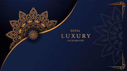 Luxury mandala arabesque ornamental background