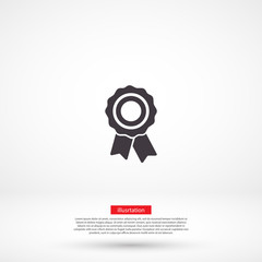 Award icon vector icon , lorem ipsum Flat design