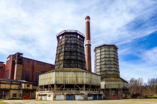 Kraftwerk, Plessa, Brandenburg, Deutschland