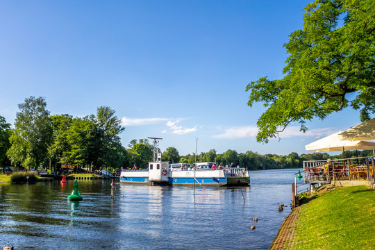 F&auml;hre Caputh, Schwielowsee, Brandenburg, Deutschland