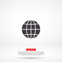 World Vector icon design 10 eps illustration