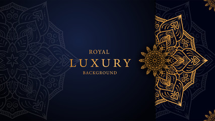 Luxury mandala arabesque ornamental background