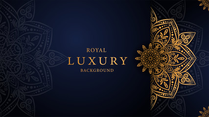 Luxury mandala arabesque ornamental background