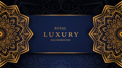 Luxury mandala arabesque ornamental background