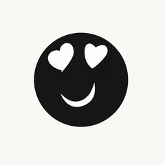 I love face expression vector art