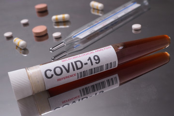 Covid-19 test tube