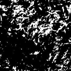 Black and white grunge texture. Abstract seamless background. Monochrome ink stain pattern