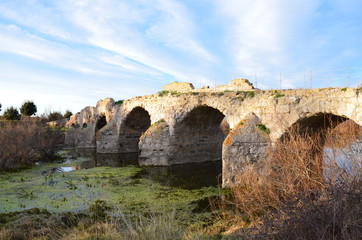 Pont'ezzu bridge, Ozieri, Sardinia