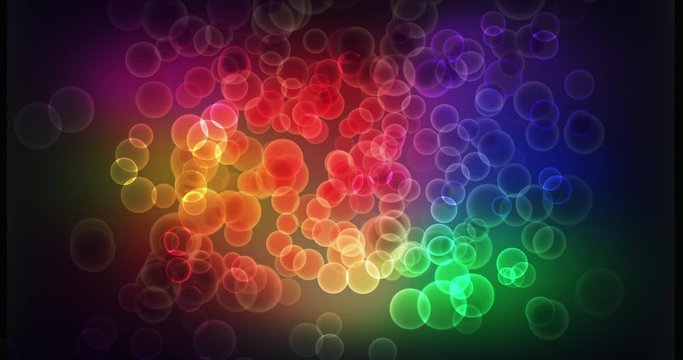 Abstract background animation color loop