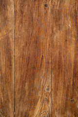 Texture od wooden planks. Wall made of antique wood. Raw wood after century.