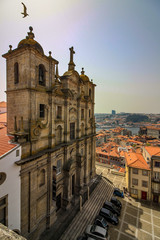 Fototapeta na wymiar Church Porto Portugal