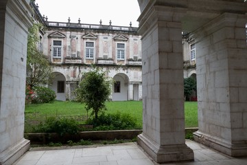 Fototapeta premium old historical monastery in lisbon
