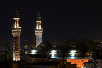 Fototapeta na wymiar View of Bursa Great Mosque