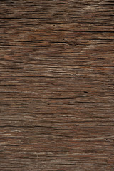 Texture od wooden planks. Wall made of antique wood. Raw wood after century.