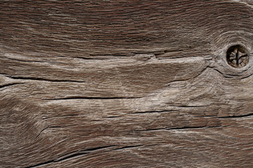 Texture od wooden planks. Wall made of antique wood. Raw wood after century. - obrazy, fototapety, plakaty