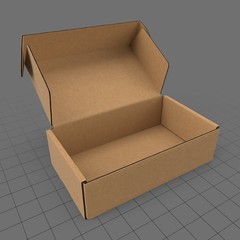 Open carton box 2